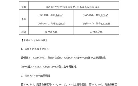 专题02函数的单调性与最值（解析版）_02高考数学_2024年新高考资料_3.2024专项复习_更新中2024年新高考数学一轮复习之题型归纳与重难专题突破提升（新高考专用）