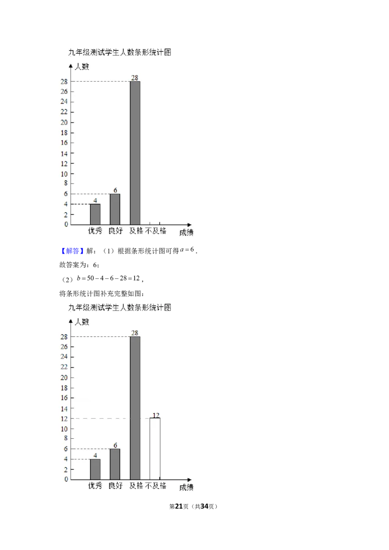 2021年贵州省遵义市中考数学试卷（解析版）_贵州中考_2.贵州中考数学（2008-2025）_遵义数学11-24