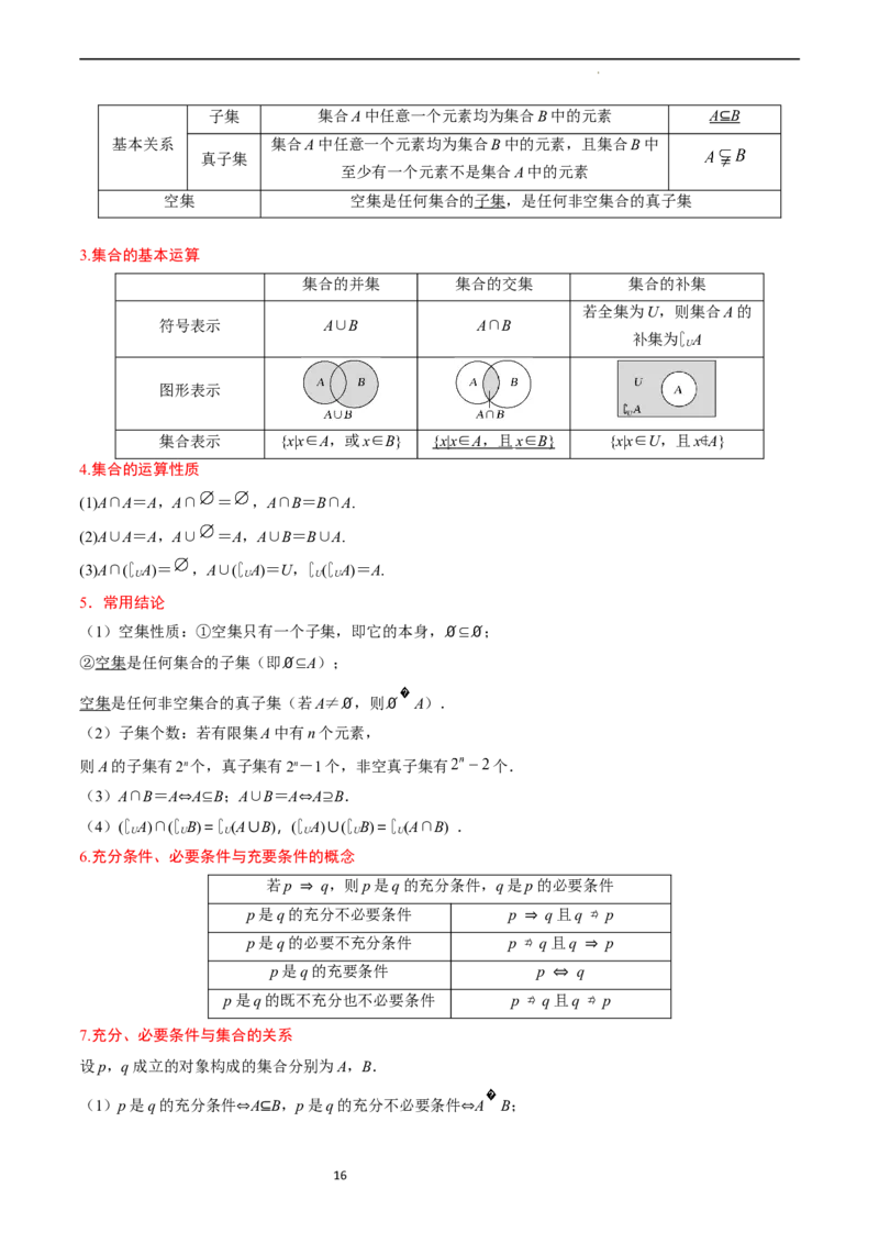 专题01集合及其运算（解析版）_02高考数学_新高考复习资料_2024年新高考资料_专项复习资料_完2023年高考真题题源解密（新高考）