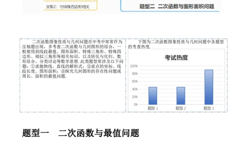 压轴题01二次函数图象性质与几何问题（3题型+2类型+解题模板+技巧精讲）（解析版）_02中考总复习（2026版更新中）_02-数学-中考总复习_2024年中考复习资料_二轮复习资料