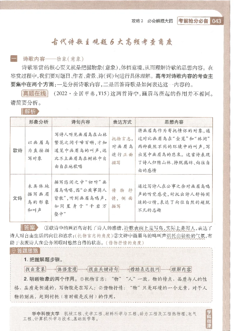试题调研第十辑语文_2023高考押题卷_试题调研8910期考前推荐看的三期_试题调研第十期考前抢分必备_试题调研第十辑