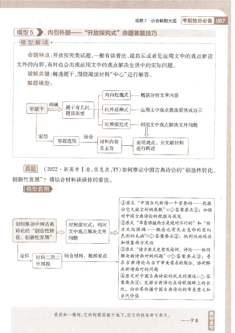 试题调研第十辑语文_2023高考押题卷_试题调研8910期考前推荐看的三期_试题调研第十期考前抢分必备_试题调研第十辑