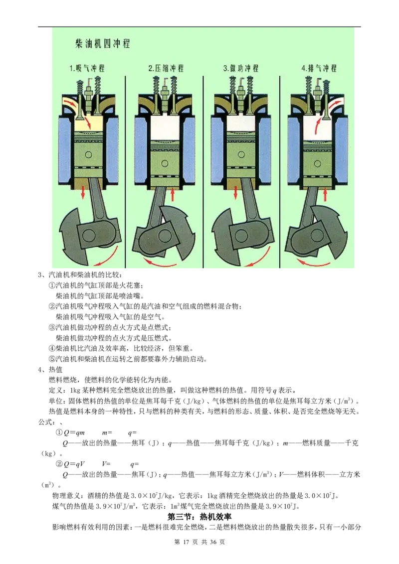 （超详）初中物理知识点归纳汇总_小初高知识点归纳汇总