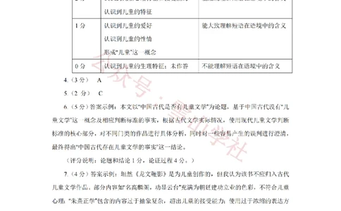 2020年高考语文试卷（上海）（秋考）（答案卷）_高考历年真题_08-24全国高考真题（无水印）_新&middot;PDF版2008-2024&middot;高考语文真题_版本2：语文（按省份分类）2008-2024