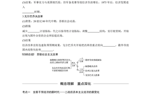 44必修2第十单元第29讲　战后资本主义的新变化与苏联经济改革_07高考历史_通用版（老高考）复习资料_2023年复习资料_一轮+二轮_历史高三一轮复习系列