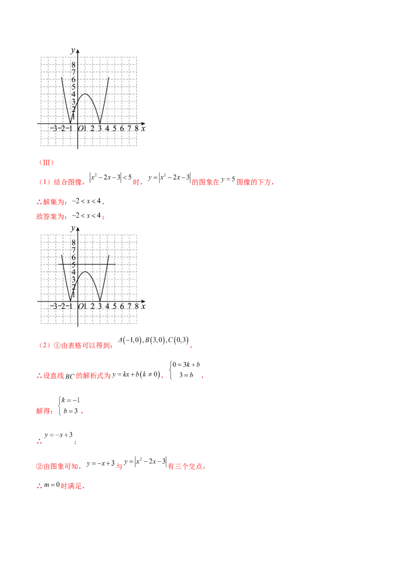 第二十二章二次函数（压轴题专练）（教师版）-（人教版）_初中数学_九年级数学上册（人教版）_知识点汇总-U105_2024版