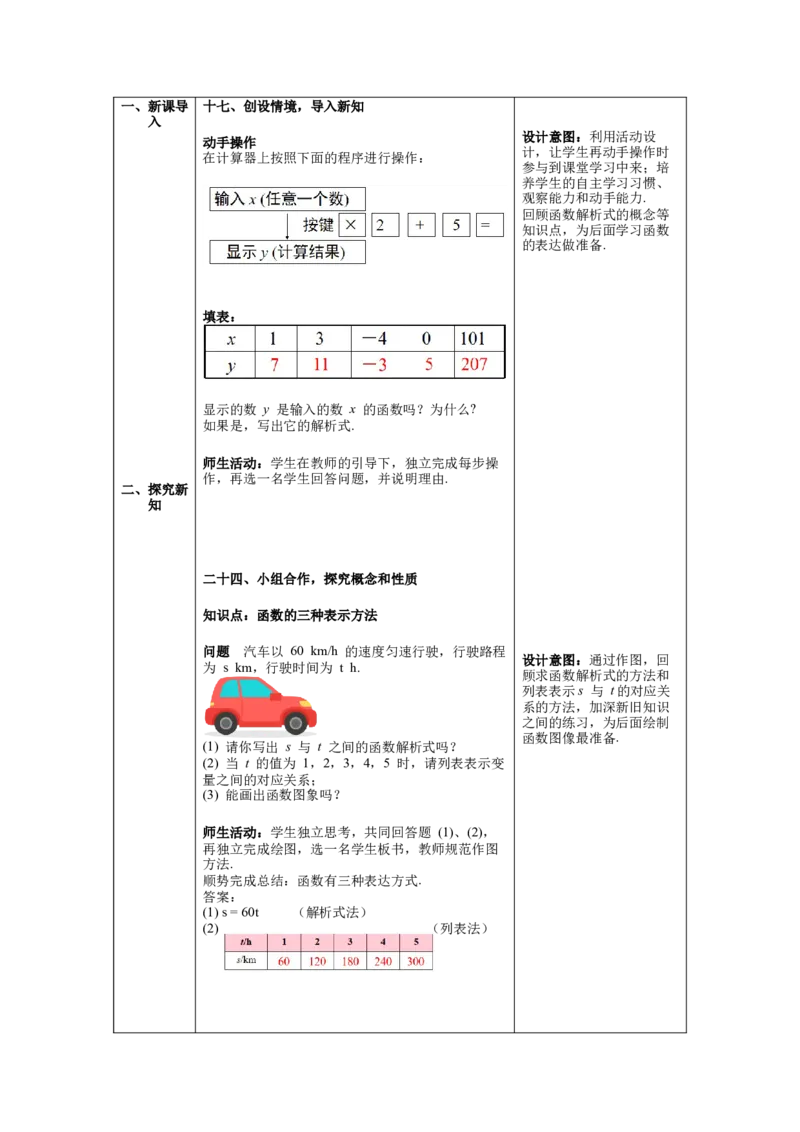 核心素养教案合集8下数（表格式Y）选择1_初中数学_八年级数学下册（人教版）_教案多套
