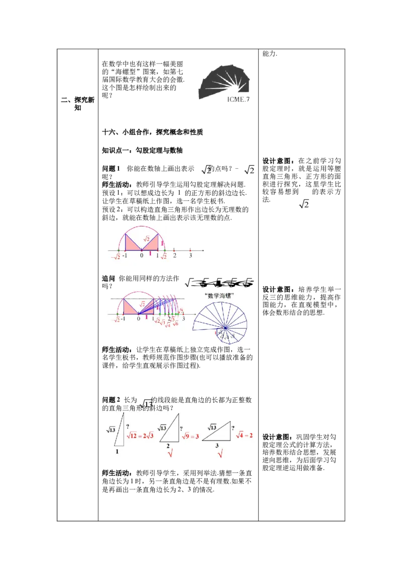 核心素养教案合集8下数（表格式Y）选择1_初中数学_八年级数学下册（人教版）_教案多套