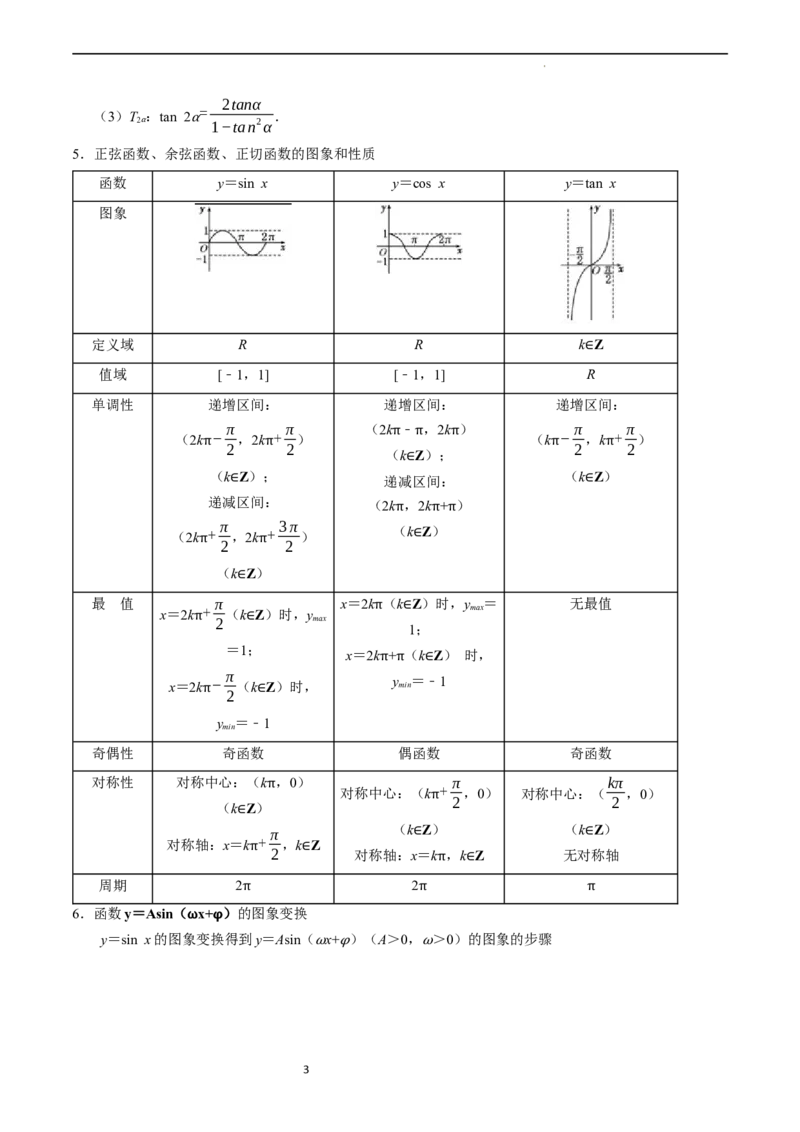 专题05三角函数（原卷版）_02高考数学_新高考复习资料_2024年新高考资料_专项复习资料_完2023年高考真题题源解密（新高考）