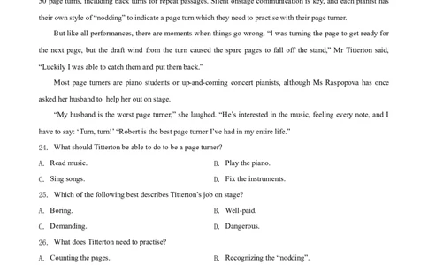 专题06阅读理解记叙文-2021年高考真题和模拟题英语分项汇编（解析版）_03高考英语_新高考复习资料_2022年新高考资料_2022年新高考英语一轮复习