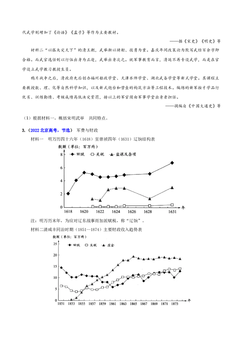 专题05比较异同类非选择题（原卷版）_07高考历史_2024年新高考资料_2.2024二轮复习_2024年高考历史二轮热点题型归纳与变式演练（新高考通用）_主观题部分