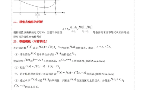 专题06导数中的极值点偏移问题（4大题型）-2025年高考数学二轮热点题型归纳与变式演练（新高考通用）（解析版）_02高考数学_2025年新高考资料_二轮复习_一、题型突破