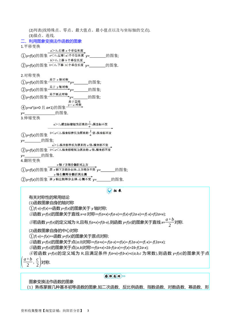 专题06函数的图象、零点、方程及其应用（学生版）_02高考数学_通用版（老高考）复习资料_2024年复习资料_完备战2024年高考数学一轮复习考点帮（全国通用）_核心考点讲练