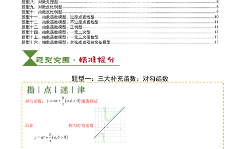 专题05九种函数与抽象函数模型归类（原卷版）_02高考数学_2025年新高考资料_一轮复习_上好课2025年高考数学一轮复习知识清单3246850_题型必备&middot;冲高分