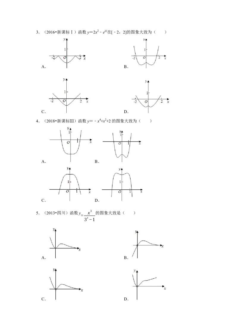 专题05函数5.8函数图像题型归纳讲义-2022届高三数学一轮复习（原卷版）_02高考数学_新高考复习资料_2022年新高考资料_2022届高三数学一轮复习：题型归纳讲义（原卷版+解析版）8.1更新