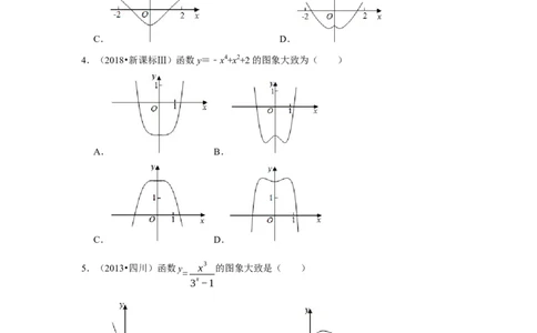 专题05函数5.8函数图像题型归纳讲义-2022届高三数学一轮复习（原卷版）_02高考数学_新高考复习资料_2022年新高考资料_2022届高三数学一轮复习：题型归纳讲义（原卷版+解析版）8.1更新