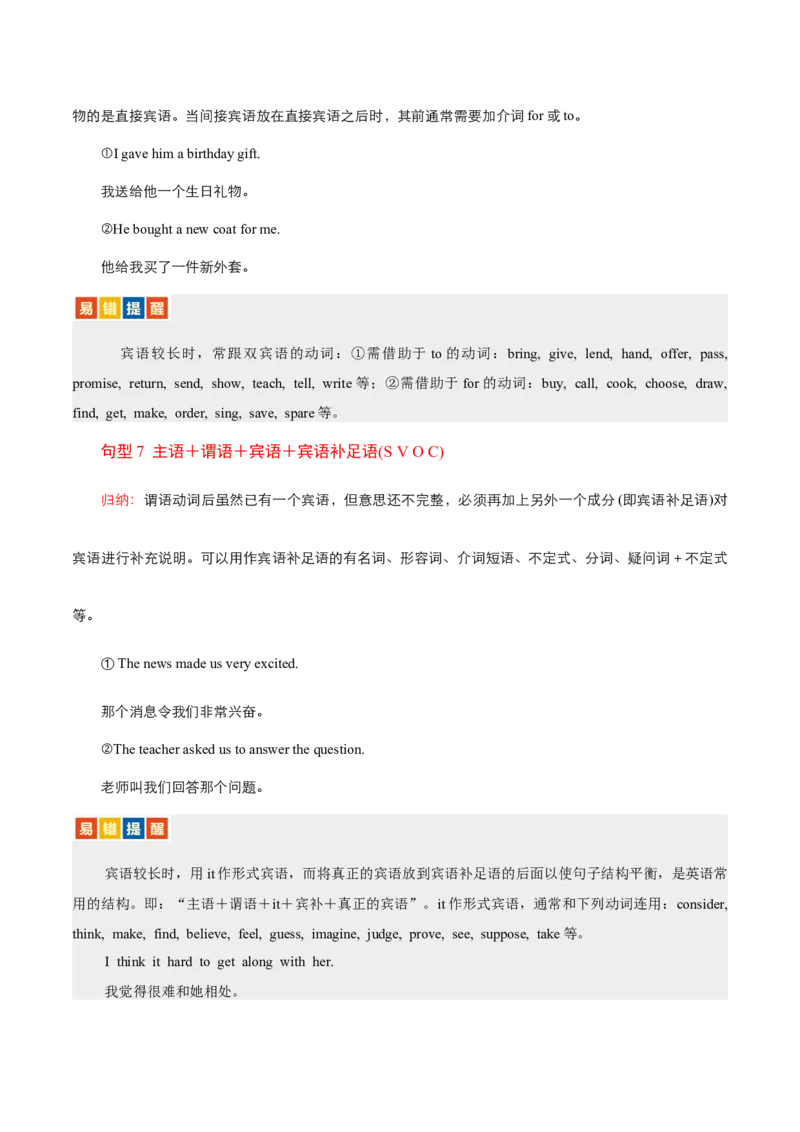 专题06句子成分、基本句型和长难句分析（讲义）（解析版）_02高考数学_2025年新高考资料_二轮复习_01高考语文等多个文件_上好课2025年高考英语二轮复习讲练测（新高考通用）