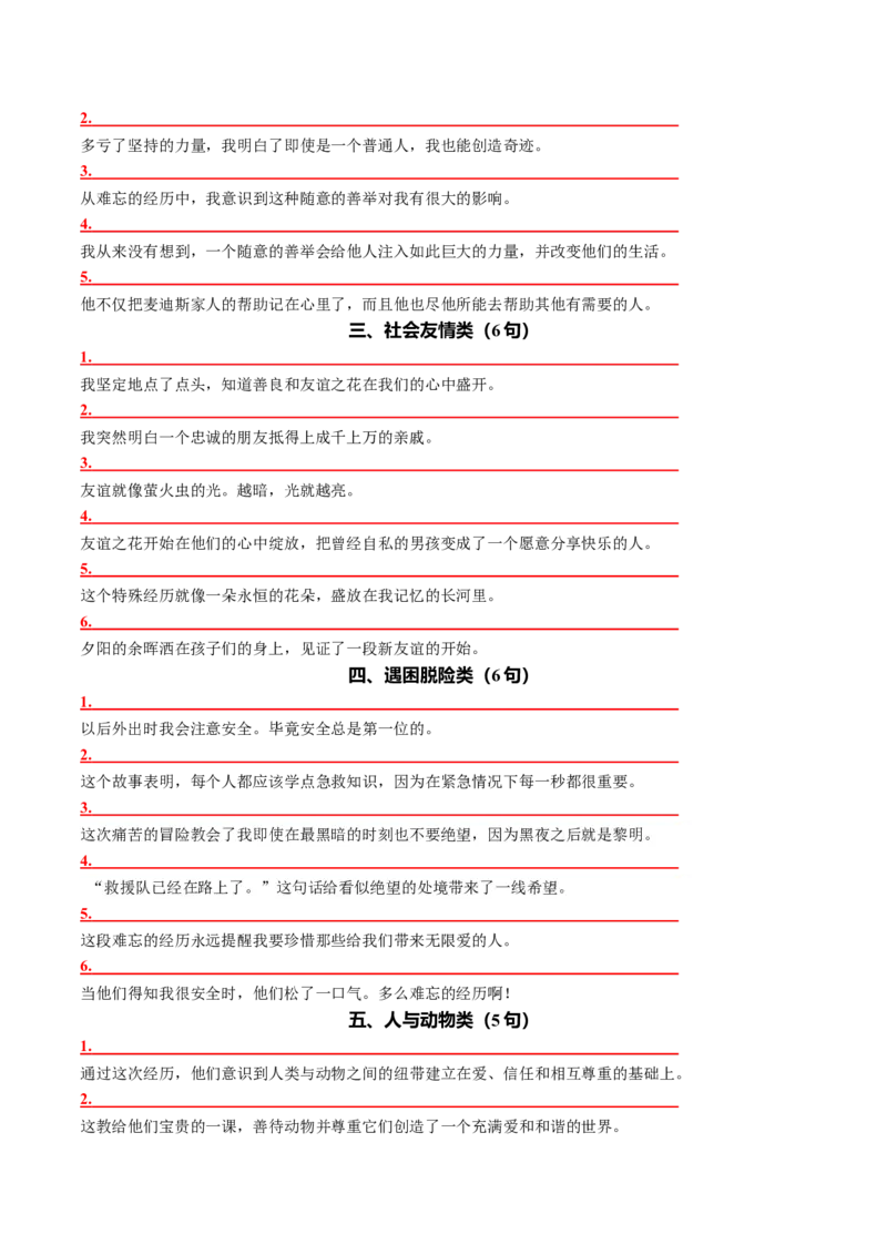 专题04读后续写精彩结尾及主题升华仿写（测试）原卷版_02高考数学_2025年新高考资料_二轮复习_01高考语文等多个文件_上好课2025年高考英语二轮复习讲练测（新高考通用）_读后续写