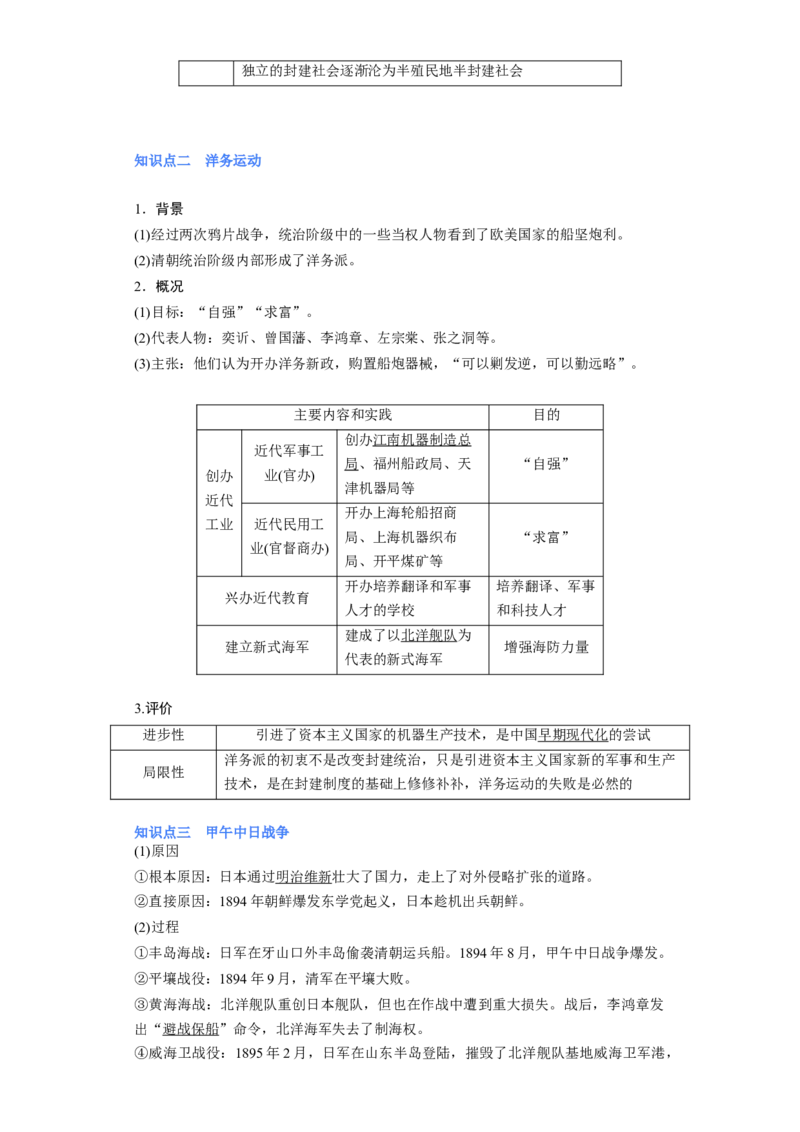 专题06旧民主主义革命-2023年高考历史二轮复习高频考点追踪分析与预测（全国通用）_07高考历史_通用版（老高考）复习资料_2023年复习资料