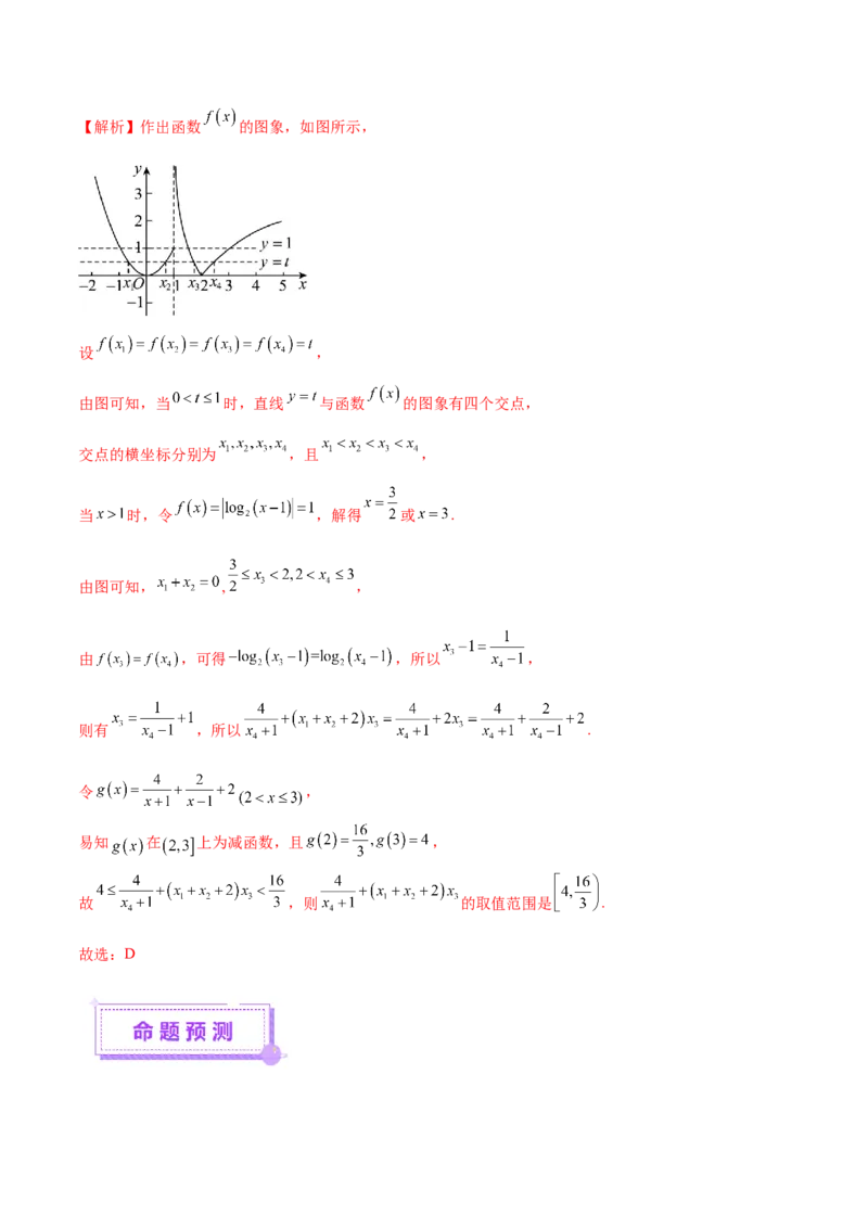 专题06函数与导数领域中的典型压轴小题全归纳与剖析（讲义）（解析版）_02高考数学_2025年新高考资料_二轮复习_01高考语文等多个文件