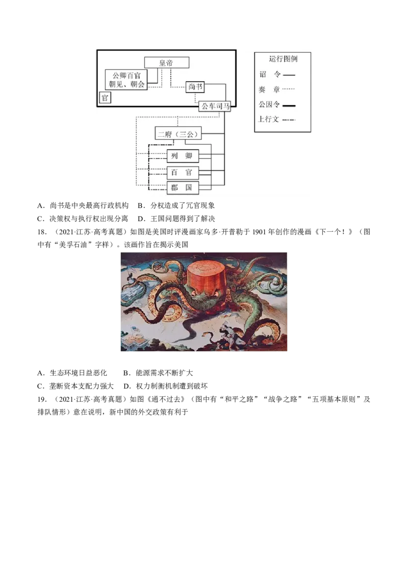 专题06图画史料类选择题（原卷版）_07高考历史_2024年新高考资料_2.2024二轮复习_2024年高考历史二轮热点题型归纳与变式演练（新高考通用）_选择题部分