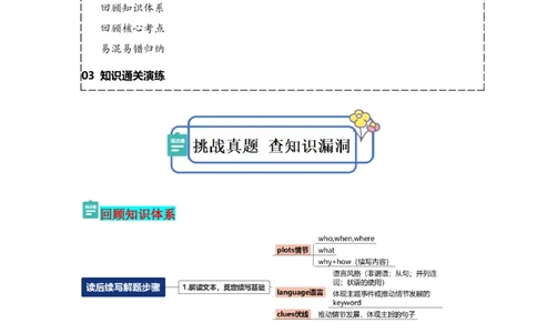 专题06读后续写（解析版）查漏补缺_03高考英语_2024年新高考资料_5.2024三轮冲刺_2024年高考英语复习冲刺过关（全国通用）
