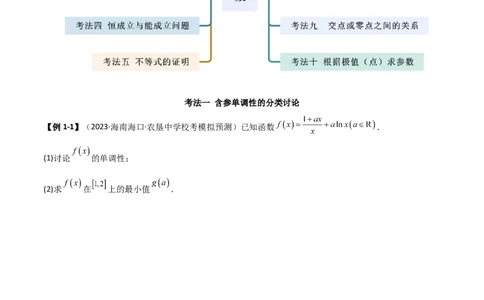 专题06导数（解答题10种考法）（精讲）（原卷版）_02高考数学_新高考复习资料_2024年新高考资料_二轮复习资料_2024届高三数学二轮复习《考法分类》专题训练（新高考）_2、解答题