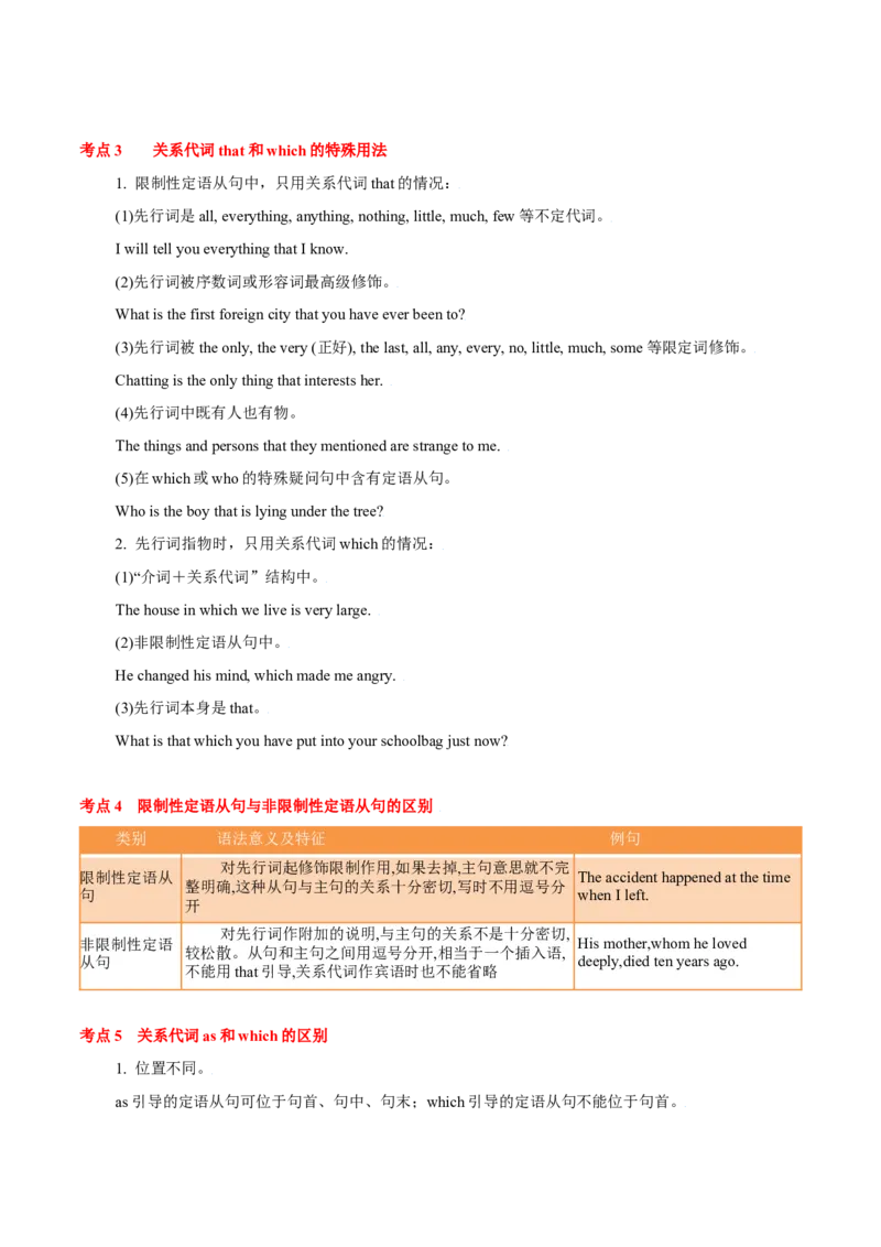 专题05高频语法之定语从句、名词性从句与语法填空（原卷版）_03高考英语_2024年新高考资料_2.2024二轮复习_2024年高考英语二轮热点题型归纳与变式演练（新高考通用）