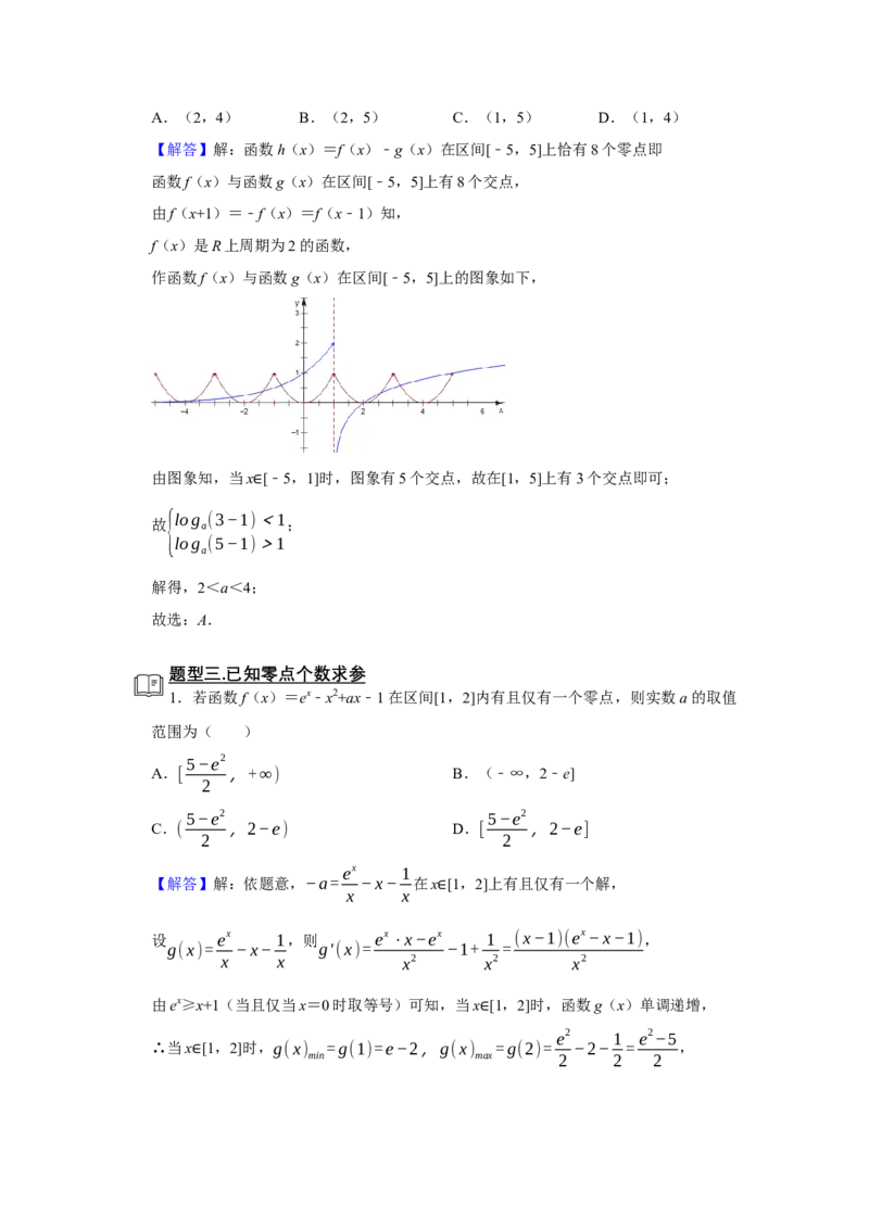 专题05函数5.9函数零点题型归纳讲义-2022届高三数学一轮复习（解析版）_02高考数学_新高考复习资料_2022年新高考资料_2022届高三数学一轮复习：题型归纳讲义（原卷版+解析版）8.1更新