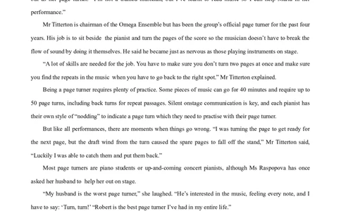 专题06阅读理解记叙文-2021年高考英语真题和模拟题分类训练（学生版）_03高考英语_新高考复习资料_2023年新高考资料_一轮复习_2023年新高考大一轮复习讲义