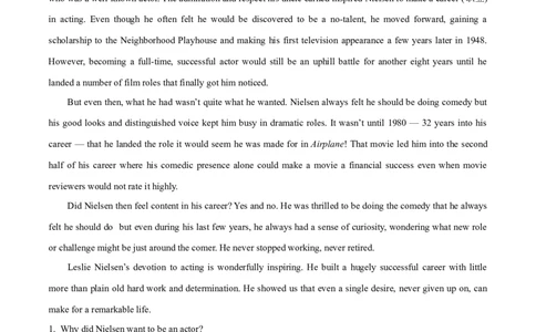 专题06阅读理解记叙文-2021年高考英语真题和模拟题分类训练（学生版）_03高考英语_新高考复习资料_2023年新高考资料_一轮复习_2023年新高考大一轮复习讲义