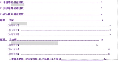 专题06通知发言稿（讲义）（解析版）_02高考数学_2025年新高考资料_二轮复习_01高考语文等多个文件_上好课2025年高考英语二轮复习讲练测（新高考通用）_第七部分写作_应用文写作