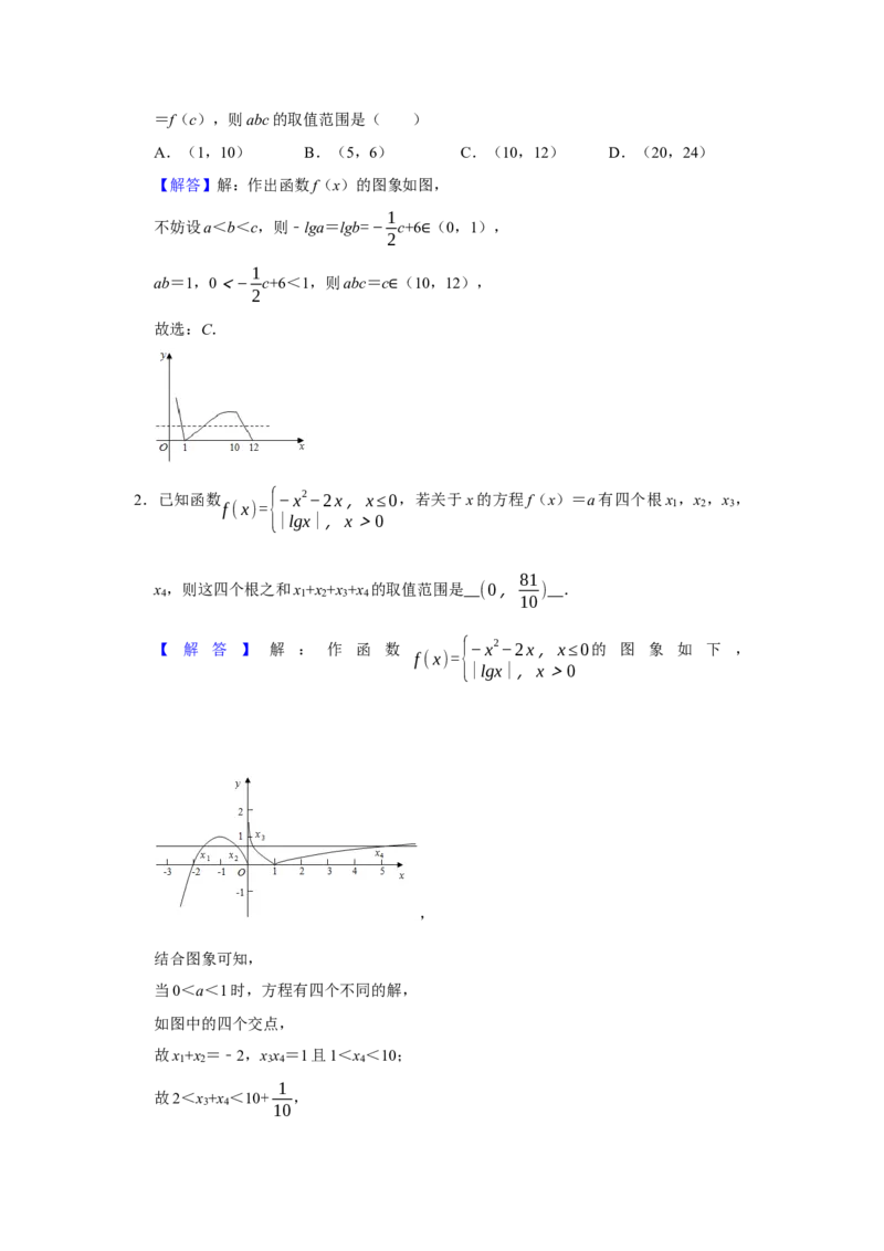 专题05函数5.4对数函数题型归纳讲义-2022届高三数学一轮复习（解析版）_02高考数学_新高考复习资料_2022年新高考资料_2022届高三数学一轮复习：题型归纳讲义（原卷版+解析版）8.1更新