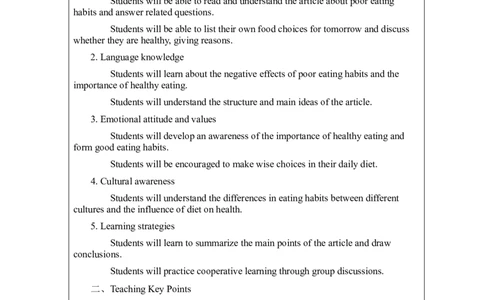 Unit4EatwellSectionB1a~1d英文版教案-2024-2025学年人教版七年级英语下册_新人教版7下英语学习资料包_3.教学教案_01-人教版七年级英语下册电子教案_4单元