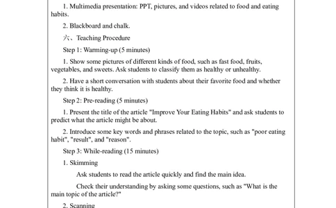 Unit4EatwellSectionB1a~1d英文版教案-2024-2025学年人教版七年级英语下册_新人教版7下英语学习资料包_3.教学教案_01-人教版七年级英语下册电子教案_4单元