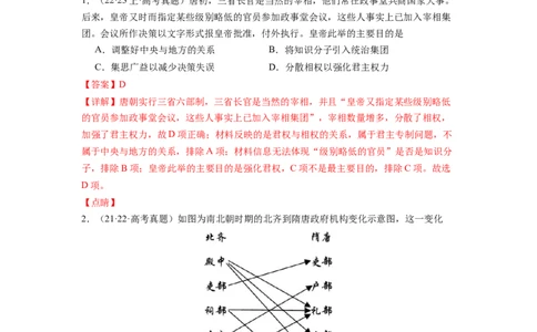 专题04盛世大唐（解析版）_07高考历史_新高考复习资料_2024年新高考复习资料_二轮复习资料_完2024年高考历史二轮专题复习高频考点追踪分析与预测_教师版（含答案解析）