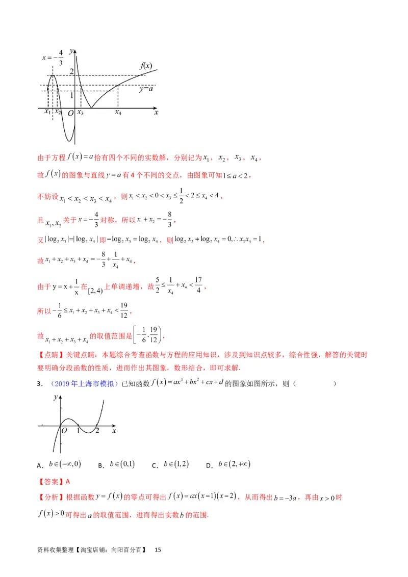 专题06函数的图象、零点、方程及其应用（教师版）_02高考数学_通用版（老高考）复习资料_2024年复习资料_完备战2024年高考数学一轮复习考点帮（全国通用）_核心考点讲练