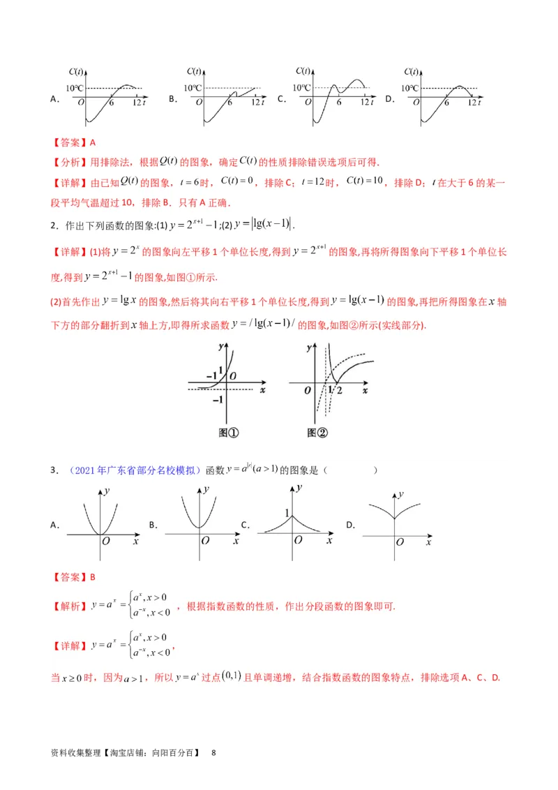 专题06函数的图象、零点、方程及其应用（教师版）_02高考数学_通用版（老高考）复习资料_2024年复习资料_完备战2024年高考数学一轮复习考点帮（全国通用）_核心考点讲练