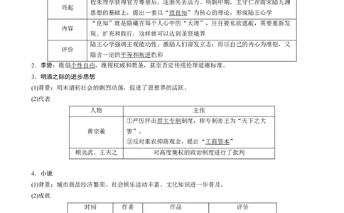 专题06明清帝国（原卷版）_07高考历史_新高考复习资料_2024年新高考复习资料_二轮复习资料_完2024年高考历史二轮专题复习高频考点追踪分析与预测
