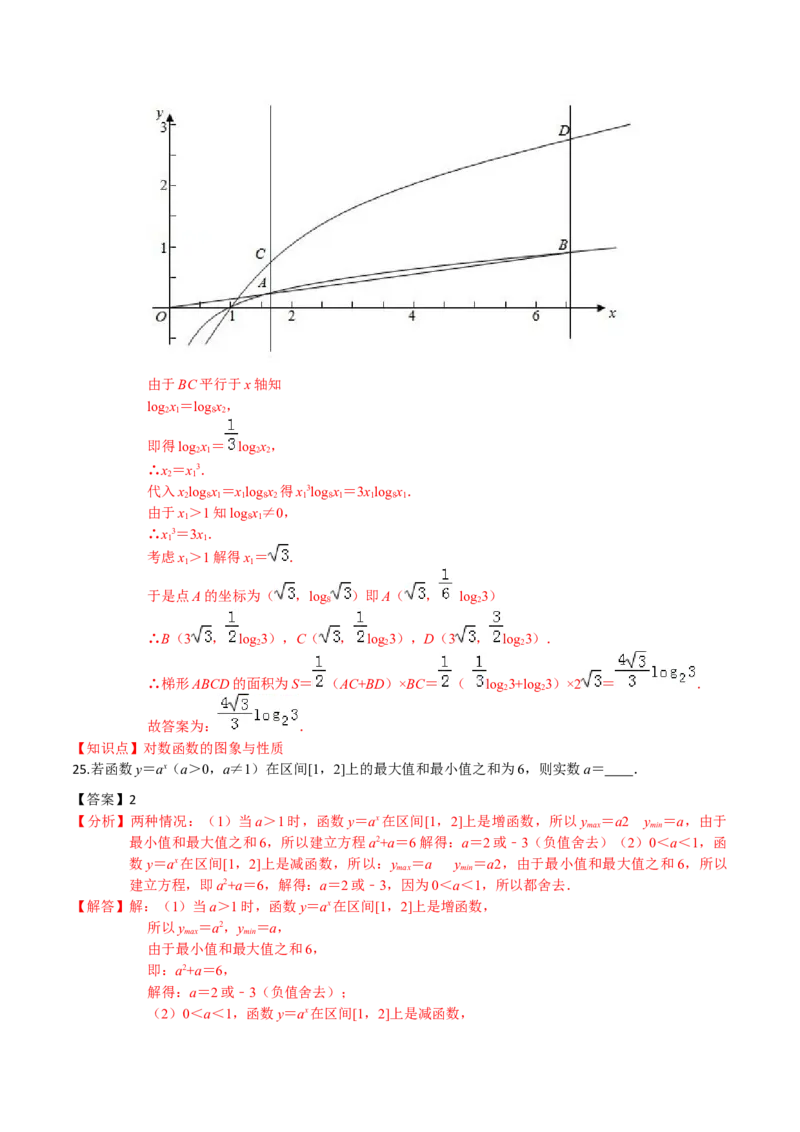 专题05指数函数、对数函数和幂函数-2022年高考数学一轮复习小题多维练（新高考版）（解析版）_02高考数学_新高考复习资料_2022年新高考资料