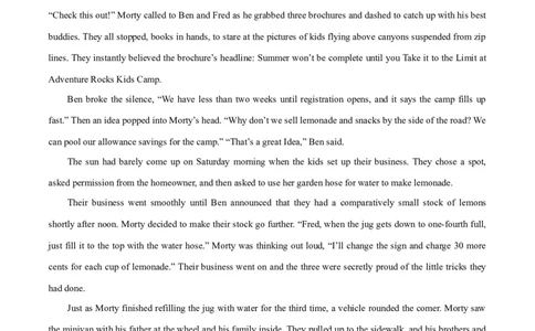 专题05生活态度与精神品格(读后续写人与自我)-2024年新高考英语一轮复习练小题刷大题提能力（解析版）_03高考英语_新高考复习资料_2024年新高考资料_一轮复习资料_第二部分刷大题