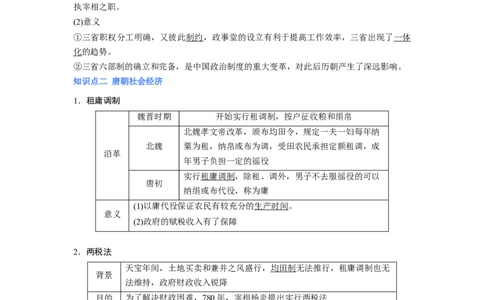 专题04盛世大唐（原卷版）_07高考历史_新高考复习资料_2024年新高考复习资料_二轮复习资料_完2024年高考历史二轮专题复习高频考点追踪分析与预测
