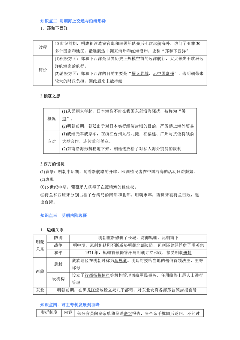 专题05+明清帝国+-+2023年高考历史二轮复习高频考点追踪分析与预测（全国通用）_07高考历史_通用版（老高考）复习资料_2023年复习资料