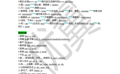 Unit1复习课件老师版_人教版英语八年级下册_2026春人教版英语八年级下册资料_人教八下（旧版）_06.英语8下教学资料PPT_人教版英语八年级下册教学资料（优翼）_八下unit1