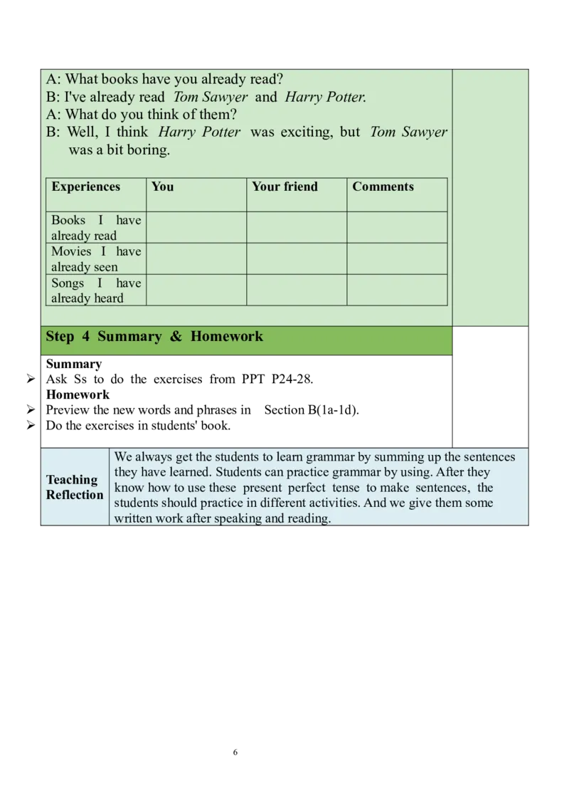 Unit8SectionA（GF-4c）教案_人教版英语八年级下册_2026春人教版英语八年级下册资料_人教八下（旧版）_04.英语8下-教案合集_8下英教案（含核心素养）_Unit8
