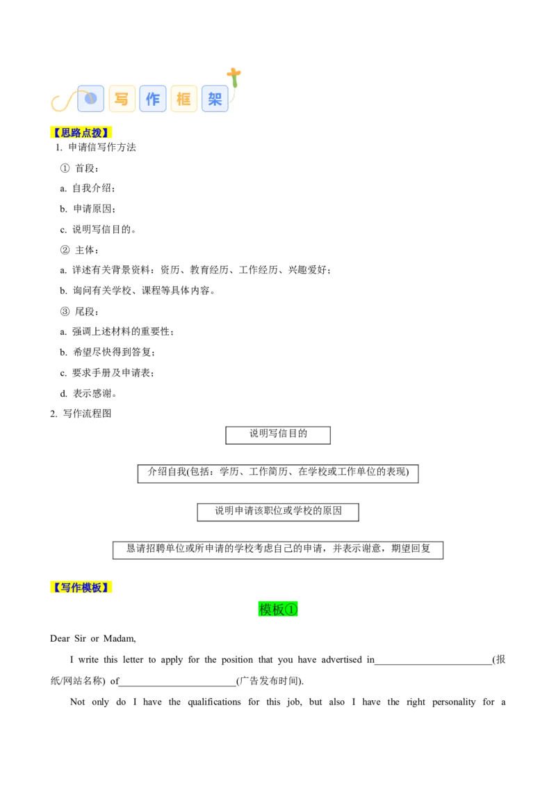 专题07邀请信、申请信（原卷版）_03高考英语_2025年新高考资料_二轮复习_高分&middot;技能2025年高考英语写作常考题型全面突破334908819
