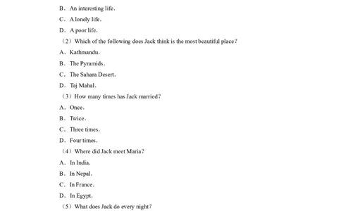 Unit10第6课时SectionB(3a-SC)(分层作业)试题版-_人教版英语八年级下册_2026春人教版英语八年级下册资料_人教八下（旧版）_07.英语8下-试题_课时练习_分层作业