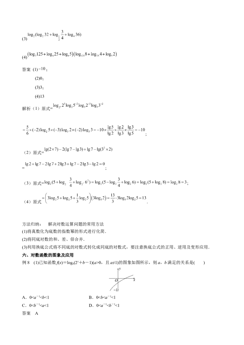 专题08幂、指数、对数函数（思维导图+知识清单+核心素养分析+方法归纳）（原卷版）_02高考数学_2025年新高考资料_一轮复习