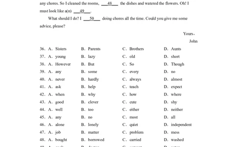 Unit3第2课时(SectionA3a-3c）（分层作业）-解析版_人教版英语八年级下册_2026春人教版英语八年级下册资料_人教八下（旧版）_07.英语8下-试题_课时练习_分层作业