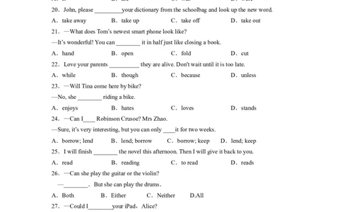 Unit3第3课时(SectionAGrammarFocus-4c（分层作业）-解析版_人教版英语八年级下册_2026春人教版英语八年级下册资料_人教八下（旧版）_07.英语8下-试题_课时练习_分层作业